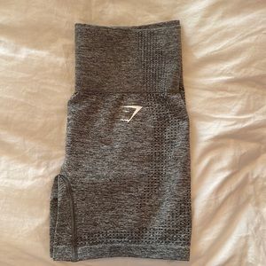 Gymshark vital seamless shorts in grey size small